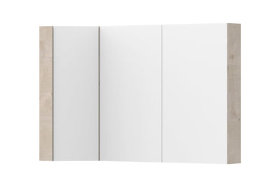ADP Glacier Offset Corner Mirrored Cabinet