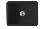 Turner Hastings Cuisine 60 x 46 Inset / Undermount Fine Fireclay Matte Black Sink