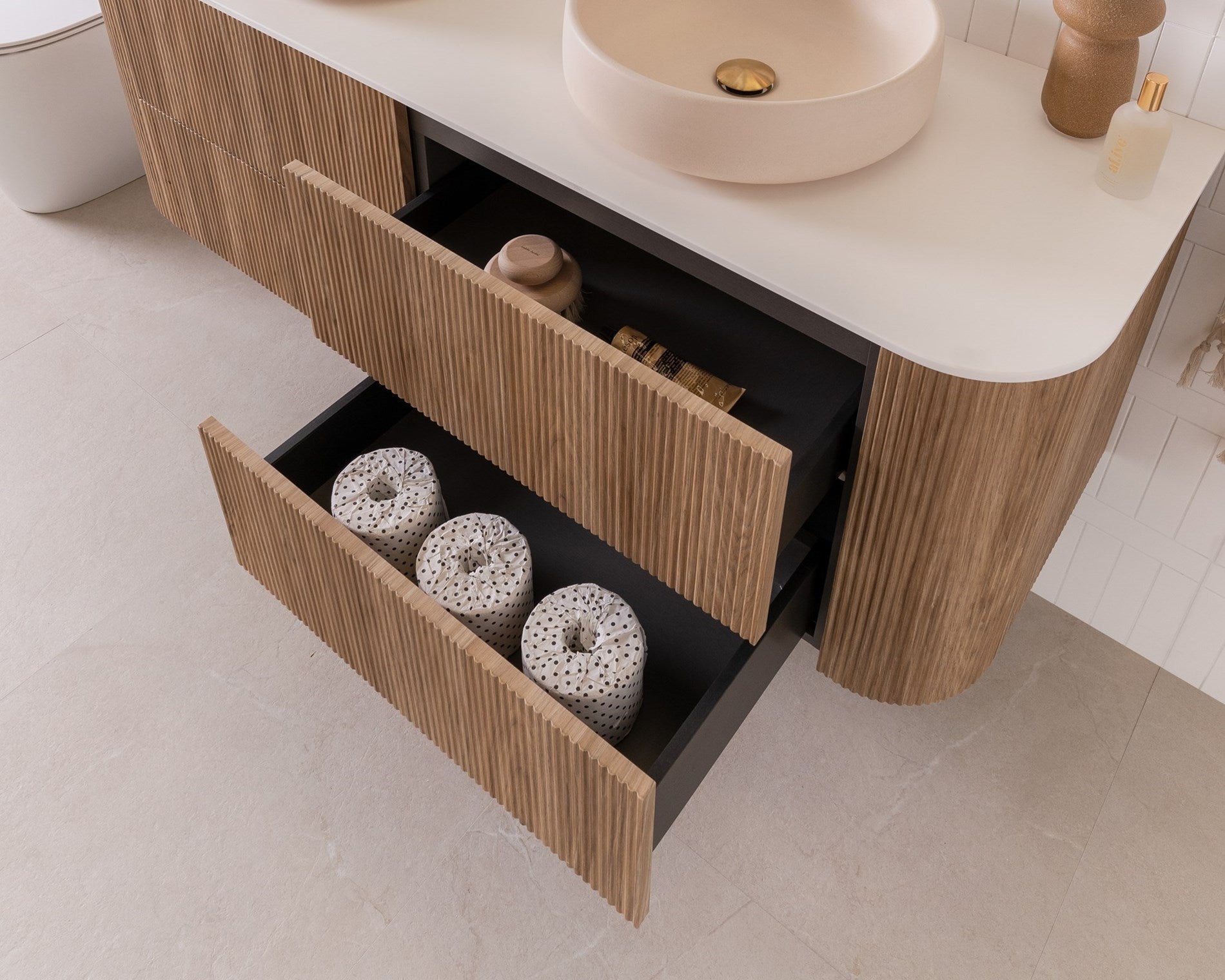 ADP Thirroul Wall Hung Vanity Durasein Benchtop