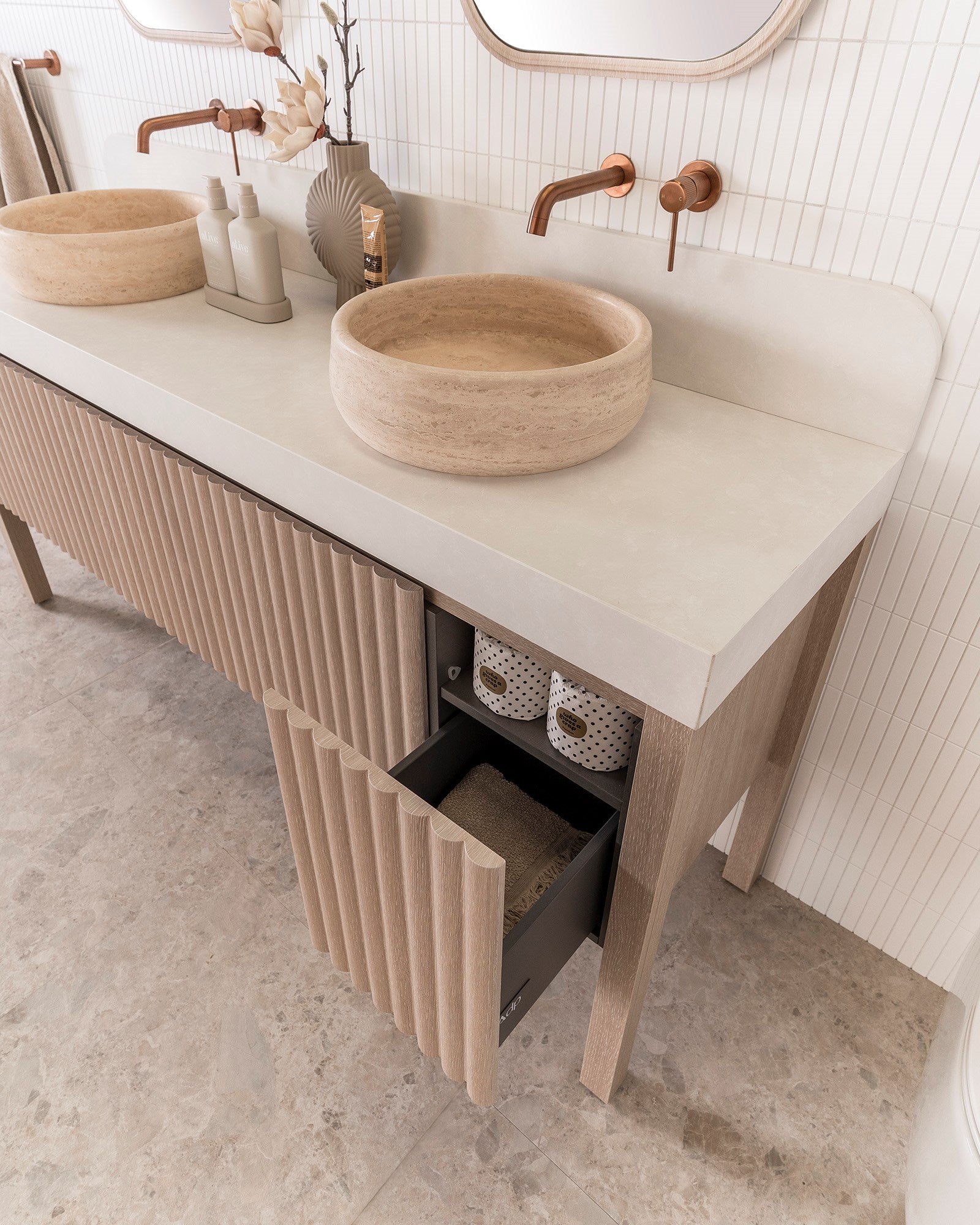 ADP Harper Floor Mount Vanity With Legs