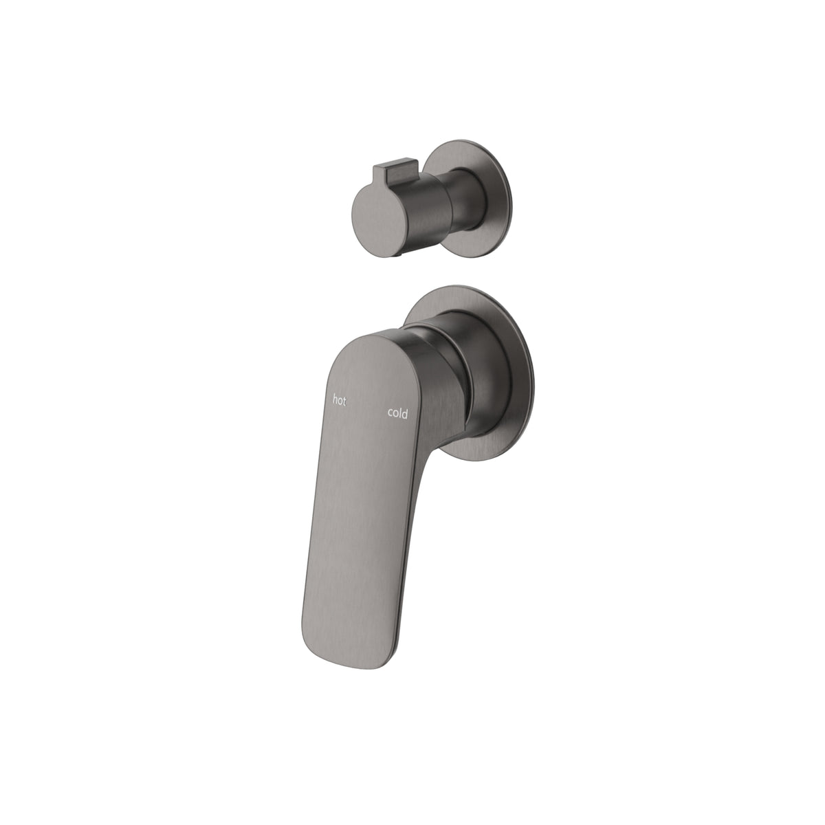 Bella Vista Kaza Shower Mixer Diverter - 2P - Trim Kit Only - Gunmetal