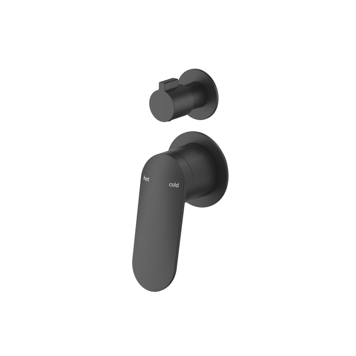 Bella Vista Lantra Shower Mixer Diverter - 2P - Trim Kit Only - Black