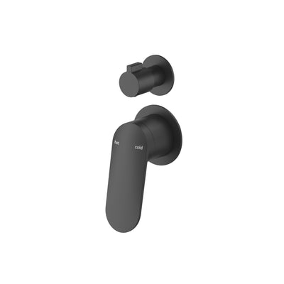 Bella Vista Lantra Shower Mixer Diverter - 2P - Trim Kit Only - Black