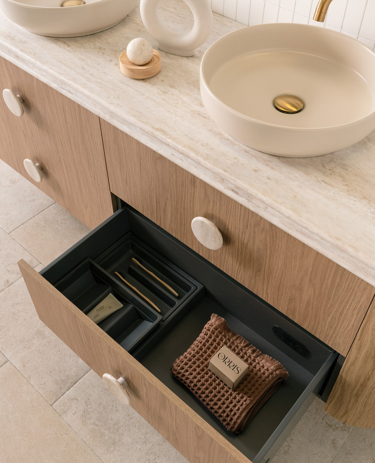 ADP Surry Curved Wall Hung Vanity