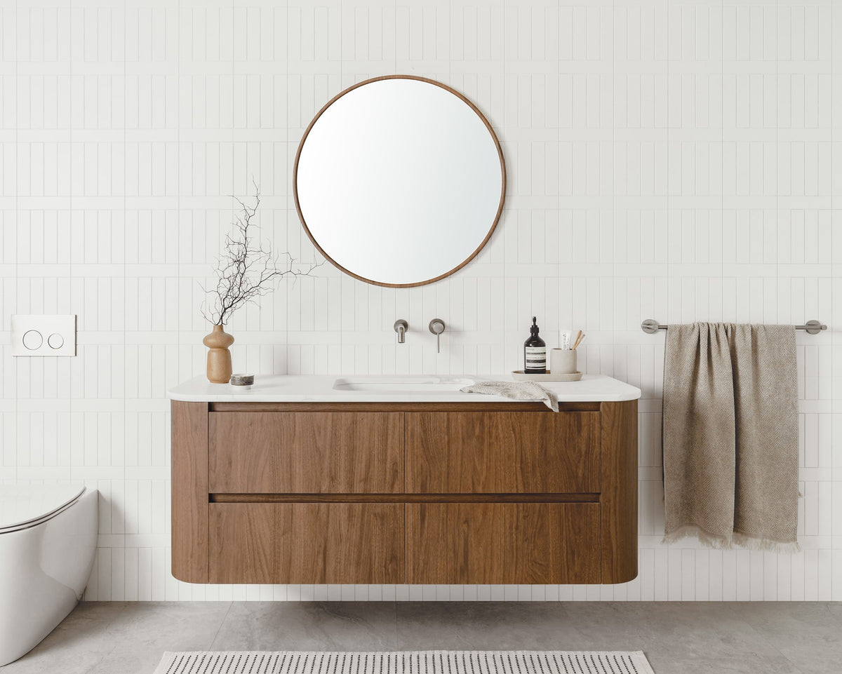 ADP Thea Curved Wall Hung Vanity