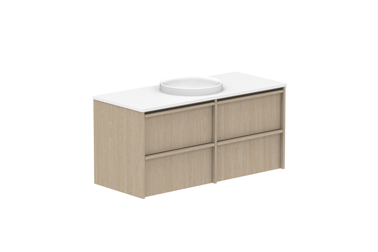 ADP Eli Wall Hung Vanity Durasein Benchtop
