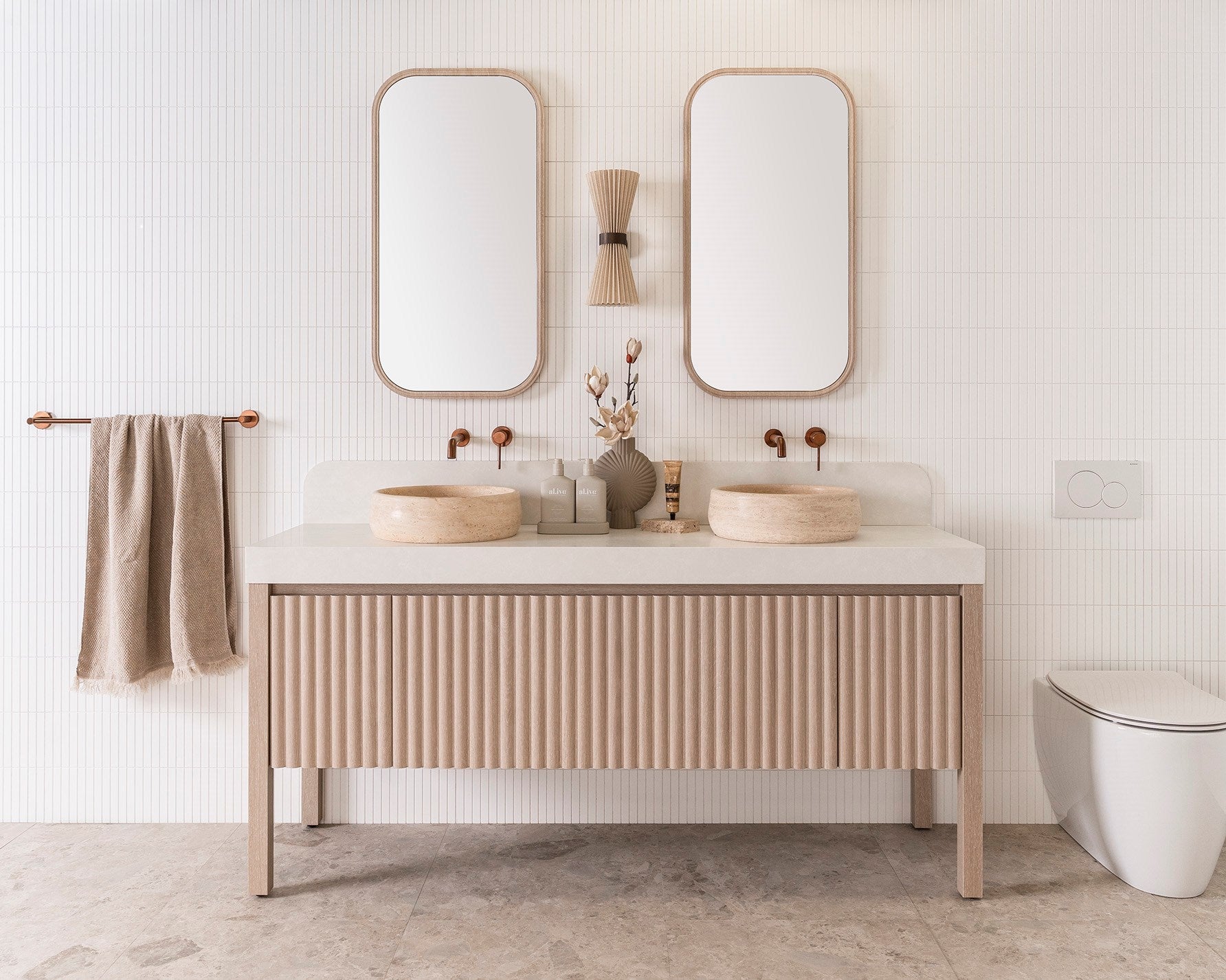 ADP Harper Floor Mount Vanity With Legs