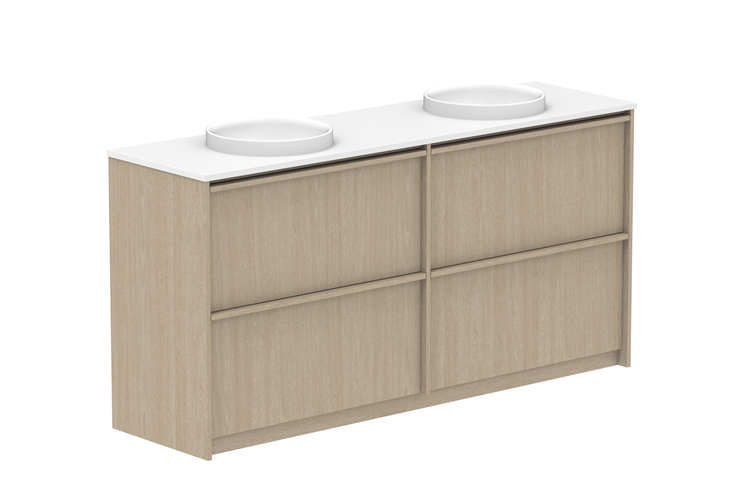 ADP Eli Floor Mount Vanity Durasein Benchtop