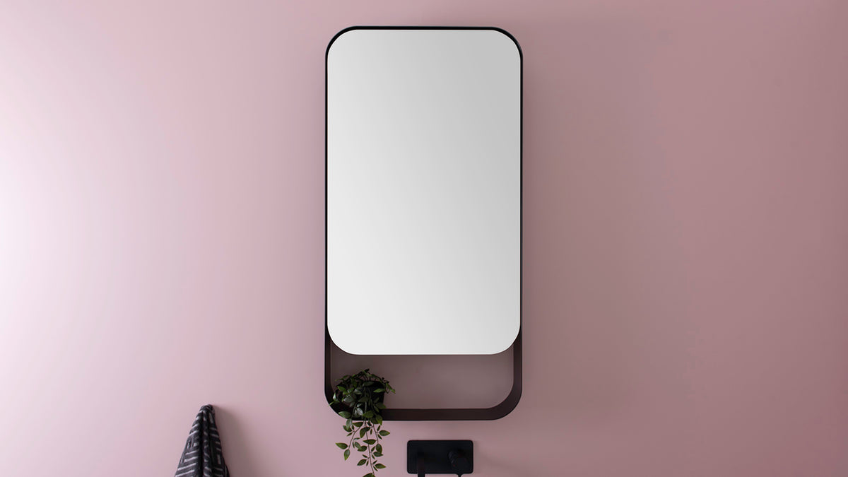ADP Enzo Mirrored Cabinet front