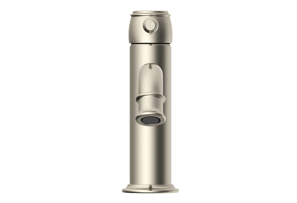 ADP Eternal Basin Mixer Brushed Nickel front view