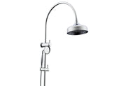 ADP Eternal Gooseneck Twin Shower Set Chrome