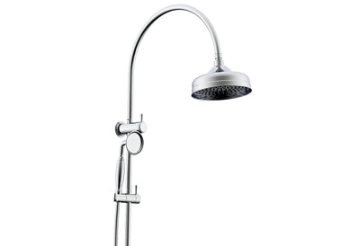 ADP Eternal Gooseneck Twin Shower Set Chrome