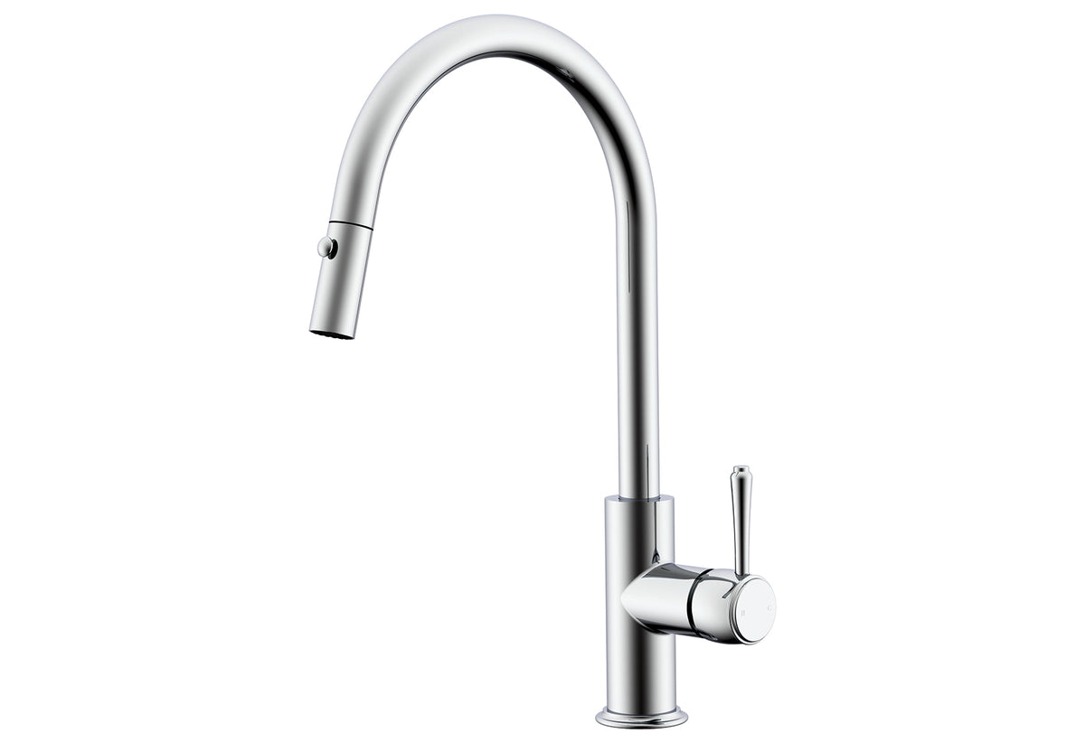 ADP Eternal Kitchen Mixer Chrome side view