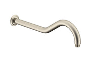 ADP Eternal Shower Arm 400mm Brushed Nickel