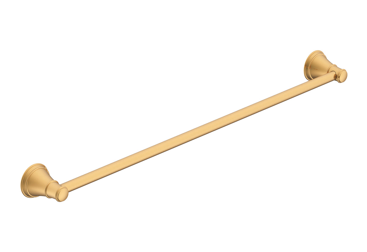 ADP Eternal Single Towel Rail 600mm Brushed Brass