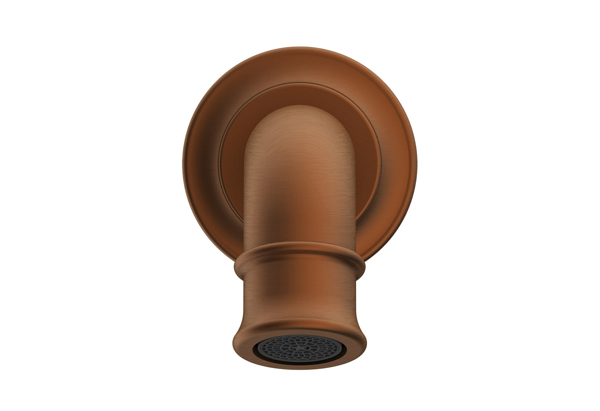 ADP Eternal Wall Spout Brushed Copper front view