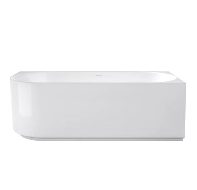 Otti Attica Celine Right Corner 1700 Gloss White Bath with Overflow Attica