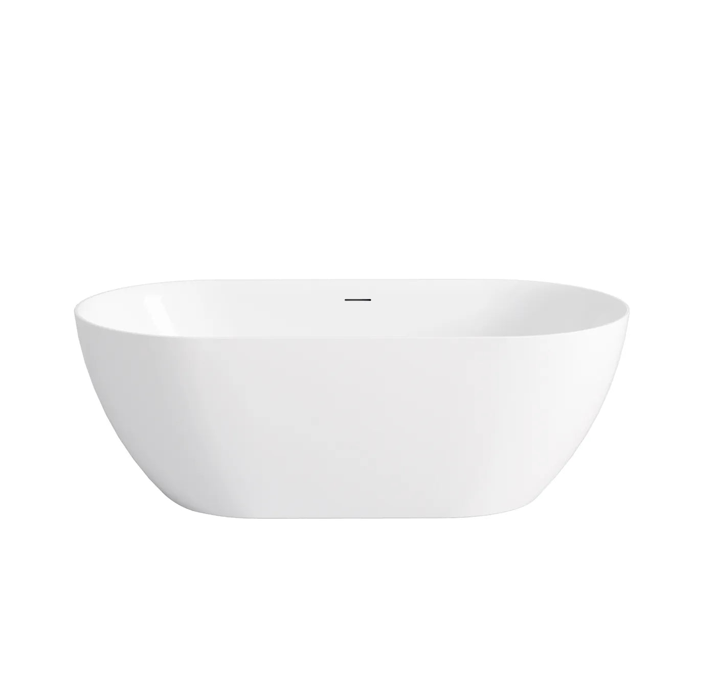 Otti Attica Manolo 1300 Gloss White Bath with Overflow