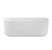 Otti Attica Celine 1700 Matte White BTW Multi-fit Bath with Overflow
