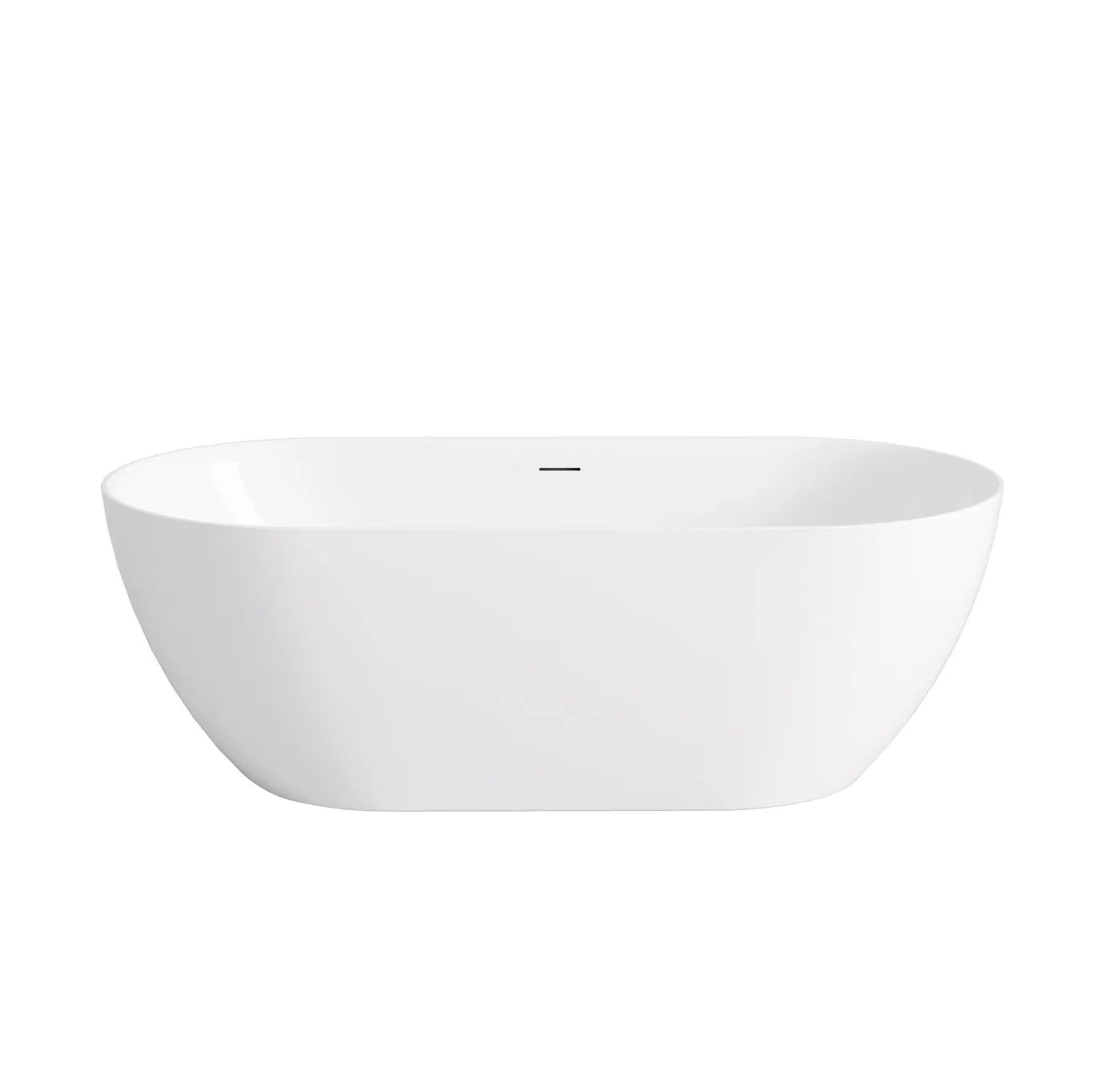 Otti Attica Manolo 1400 Gloss White Bath with Overflow