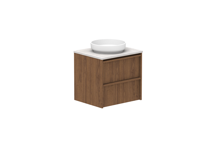 ADP Eli Wall Hung Vanity Cherry Pie Benchtop