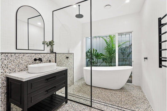 Turner Hastings Fino 55 x 38 Gloss White Above Counter Fireclay Basin