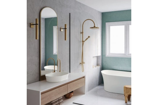 Turner Hastings Fino 55 x 38 Matte White Above Counter Fireclay Basin