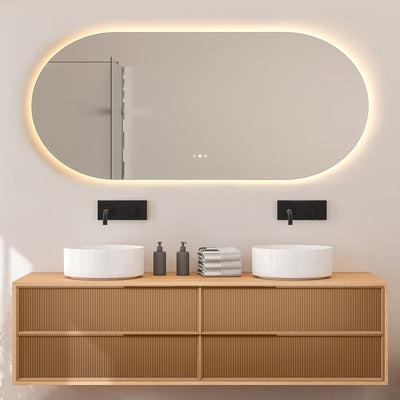 Radiant FLESS - KÄPSEL - 750mm x 1500mm LED Mirror