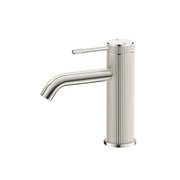 Bella Vista Mica Fluted Basin Mixer - Brushed Nickel