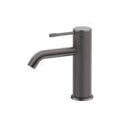 Bella Vista Mica Fluted Basin Mixer - Gunmetal