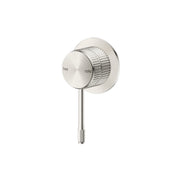 Bella Vista Mica Fluted Shower Mixer - Brushed Nickel