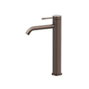 Bella Vista Mica Fluted Tall Basin Mixer - Dusk Bronze