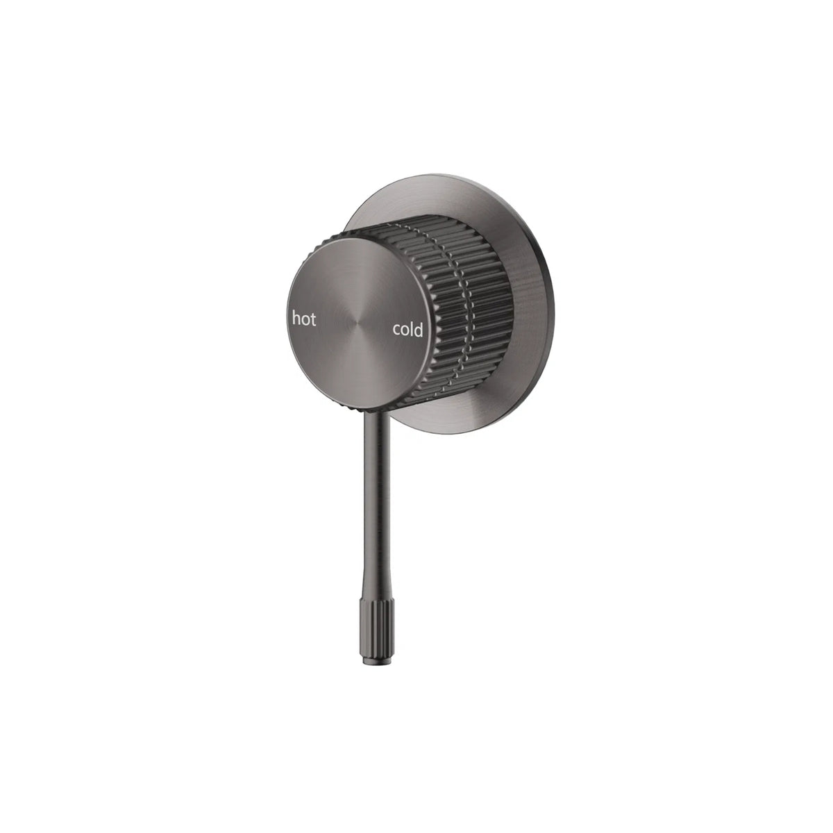 Bella Vista Mica Fluted Shower Mixer - Gunmetal