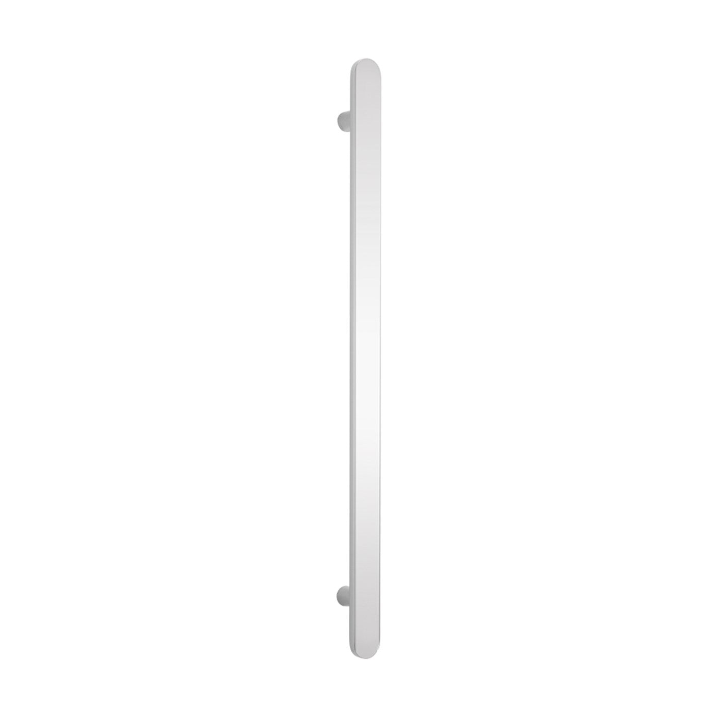 Radiant Vertical Flat Bar Heated Towel Rail Polished Mirror