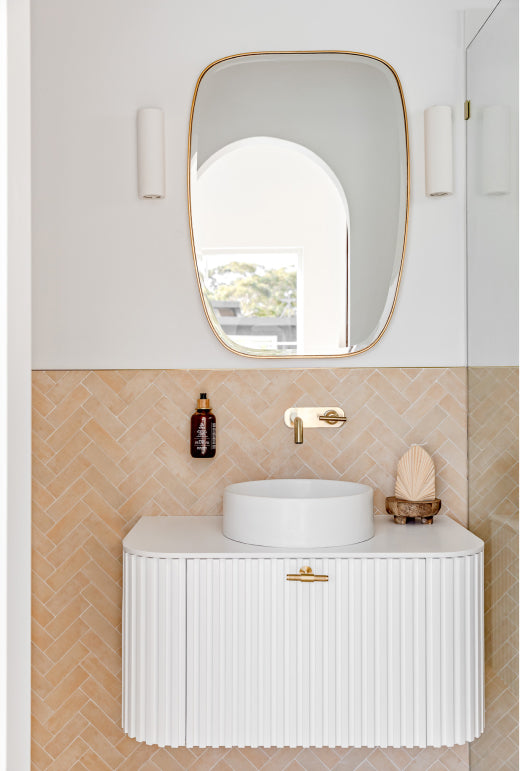 Vanity Co Firenza Fluted Vanity