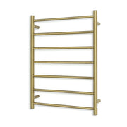 Radiant 240V Heated Round Ladder 600 x 800 Brushed Gold