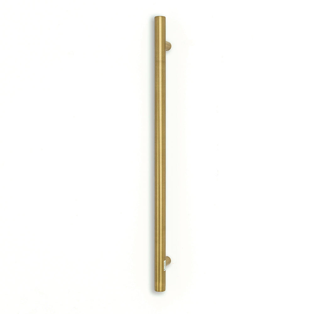 Non heated Vertical towel rail 40 x 950mm Brushed Gold