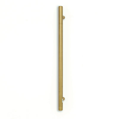 Radiant Non-Heated Vertical Towel Rail 40 x 950mm Brushed Gold