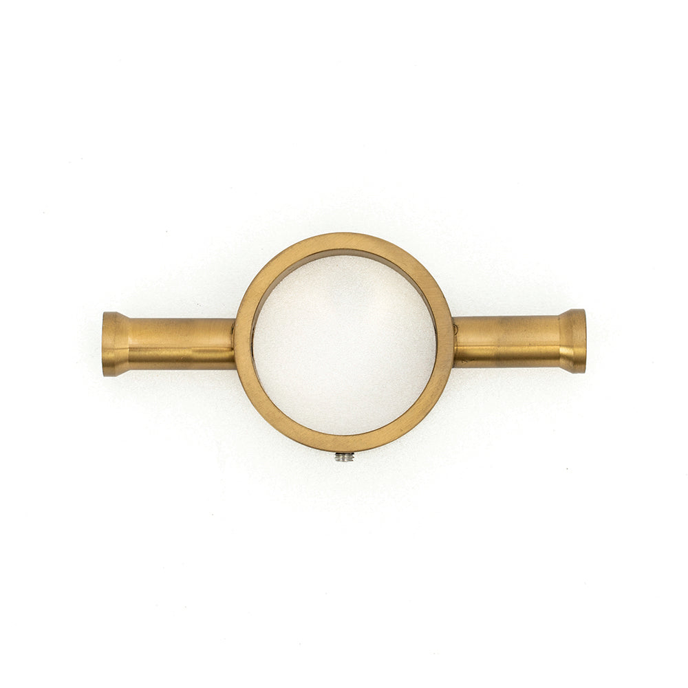 Non heated Vertical towel rail 40 x 950mm Brushed Gold