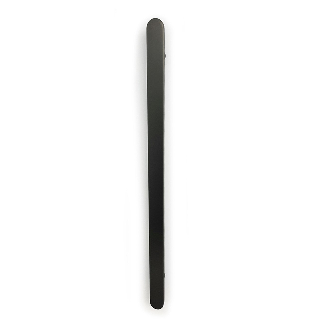 Radiant Vertical Flat Bar Heated Towel Rail Gun Metal Grey