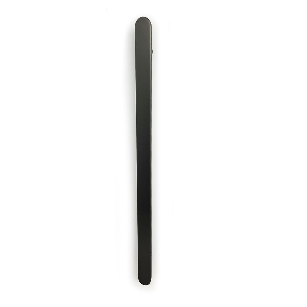 Non heated Vertical flat bar towel rail 50 x 930mm Gun Metal Grey