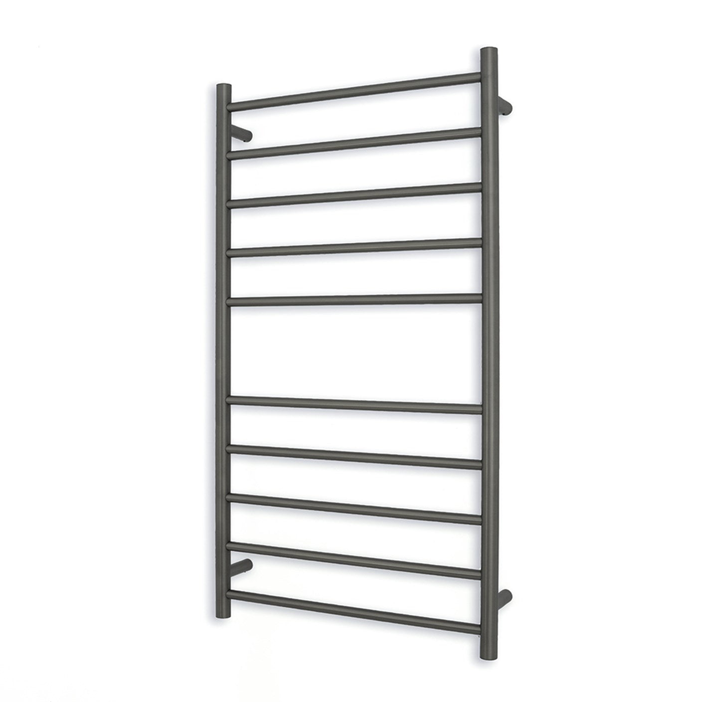 Radiant 240V Heated Round Ladder 600 x 1100 Gun Metal Grey