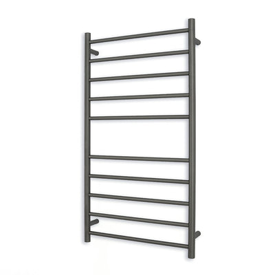 Radiant 240V Heated Round Ladder 600 x 1100 Gun Metal Grey