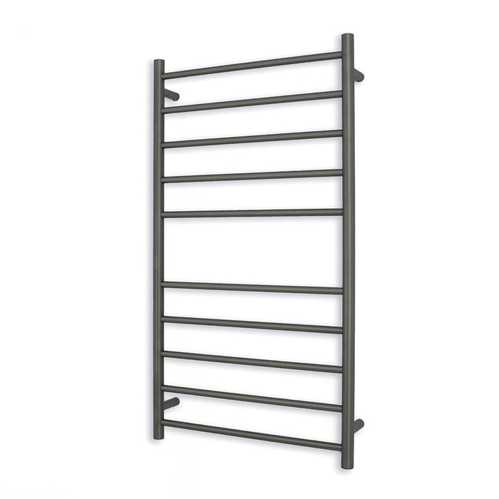 Radiant 240V Heated Round Ladder 600 x 1100 Gun Metal Grey