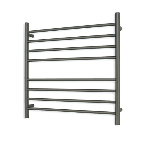 Radiant 240V Heated Round Ladder 750 x 750 Gun Metal Grey