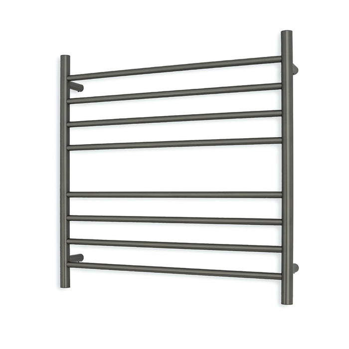 Radiant 240V Heated Round Ladder 750 x 750 Gun Metal Grey