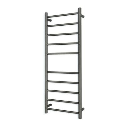 Radiant 240V Heated Round Ladder 430 x 1100 Gun Metal Grey