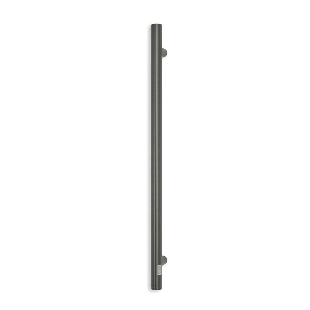 Non Heated Vertical towel rail 40 x 950mm Gun Metal Grey