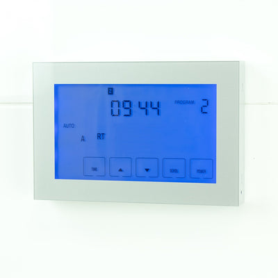 Radiant Premium Horizontal Digital Timer Silver