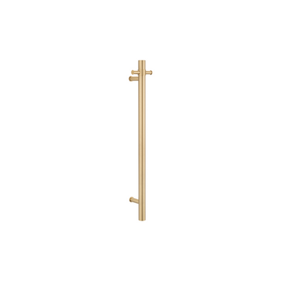 ADP Bloom Heated Towel Rail 900mm Light Brushed Brass